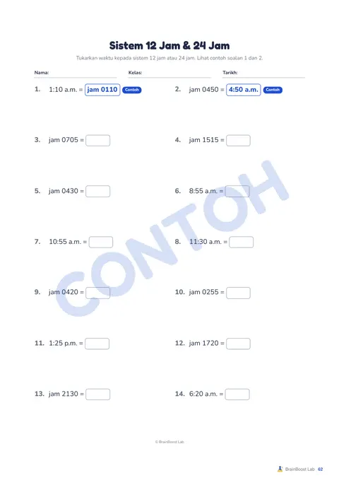 Contoh halaman Set 2